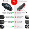 imageTUMELLA Flipproof Inverted Travel Umbrella Small Strong but Light Portable and Automatic Reverse Folding Rain Umbrella Durable Premium Grip Fits Car ampamp BackpackG Cherry Blossom