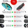 imageTUMELLA Flipproof Inverted Travel Umbrella Small Strong but Light Portable and Automatic Reverse Folding Rain Umbrella Durable Premium Grip Fits Car ampamp BackpackQ Royal Azure