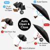 imageTUMELLA Flipproof Inverted Travel Umbrella Small Strong but Light Portable and Automatic Reverse Folding Rain Umbrella Durable Premium Grip Fits Car ampamp BackpackG Cherry Blossom