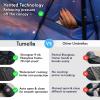 imageTUMELLA Strongest Windproof Travel Umbrella Compact Superior ampamp Beautiful Small Strong but Light Portable and Automatic Folding Rain Umbrella Durable Premium Grip Fits Car ampamp Backpack1pack Nebula