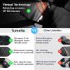 imageTUMELLA Strongest Windproof Travel Umbrella Compact Superior ampamp Beautiful Small Strong but Light Portable and Automatic Folding Rain Umbrella Durable Premium Grip Fits Car ampamp BackpackBlack Reflective