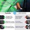 imageTUMELLA Strongest Windproof Travel Umbrella Compact Superior ampamp Beautiful Small Strong but Light Portable and Automatic Folding Rain Umbrella Durable Premium Grip Fits Car ampamp Backpack1pack Northern Lights