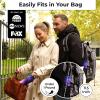 imageTUMELLA Strongest Windproof Travel Umbrella Compact Superior ampamp Beautiful Small Strong but Light Portable and Automatic Folding Rain Umbrella Durable Premium Grip Fits Car ampamp Backpack1pack Milky Way