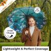 imageTUMELLA Strongest Windproof Travel Umbrella Compact Superior ampamp Beautiful Small Strong but Light Portable and Automatic Folding Rain Umbrella Durable Premium Grip Fits Car ampamp BackpackBlossom Branches